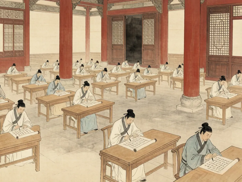科举殿试图